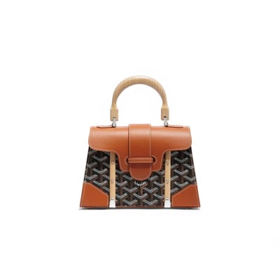 GOYARD SAÏGON STRUCTURÉ MINI BAG SAIGR2MINTY01CL03P (20*15*7.5cm)